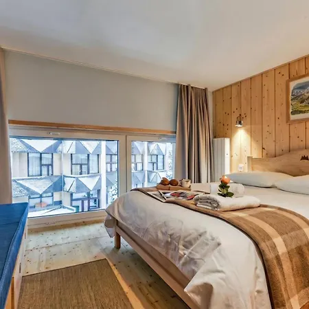 Appartamento Grand Roc C122 From Slopes 280m & Parking - Happy *